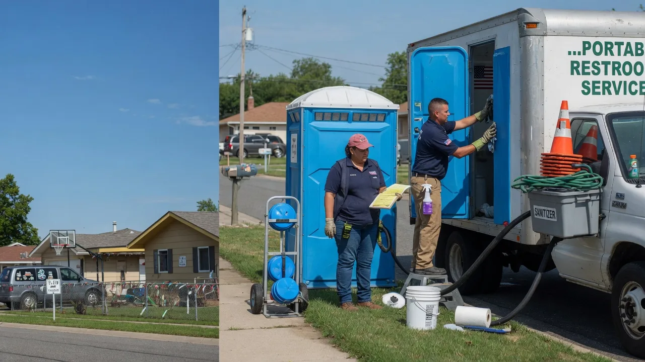 Portable Toilet Rental in Rainbow, TX near me